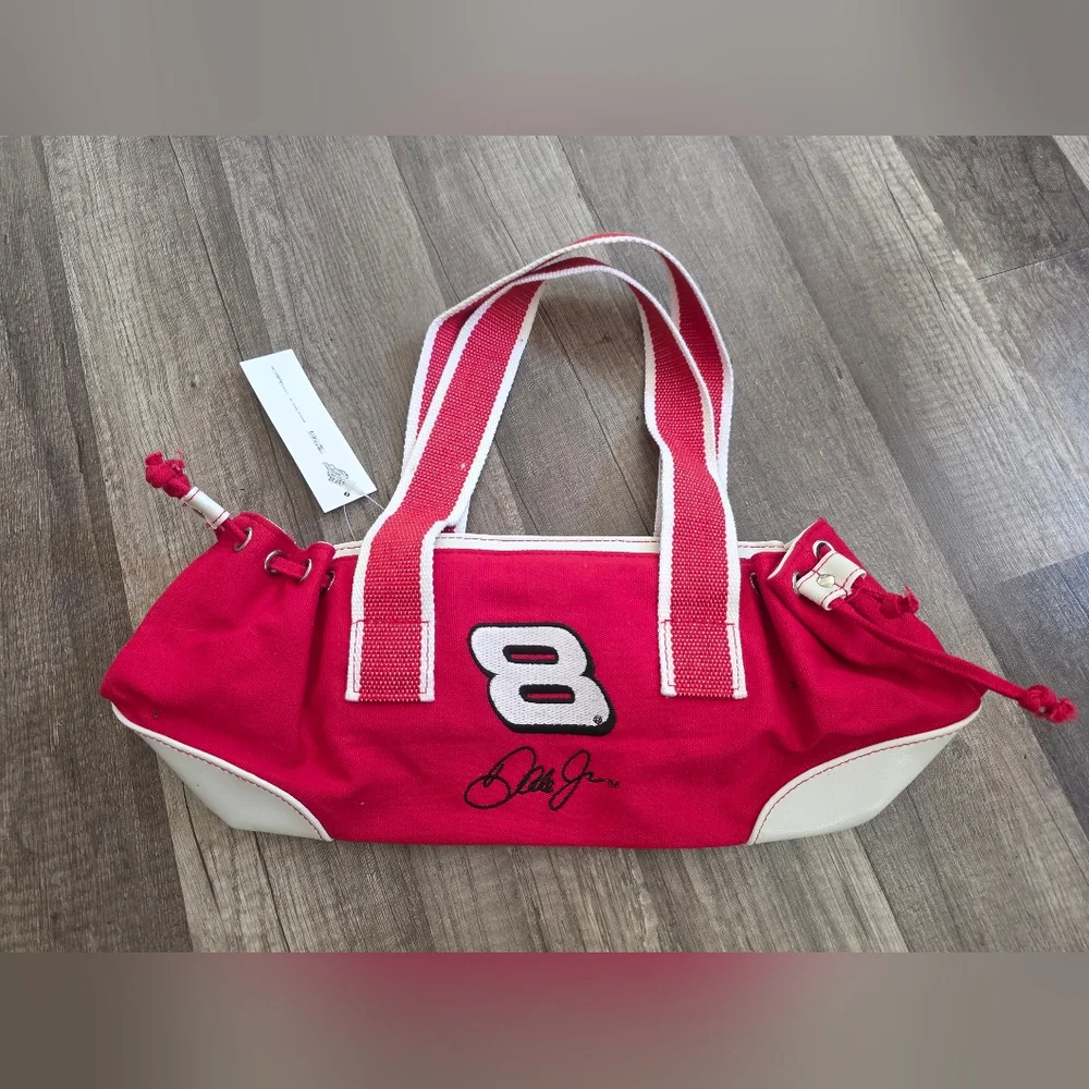 NASCAR NWT DALE EARNHARDT JR red Shoulder Bag Satchel Collectors Edition Y2K